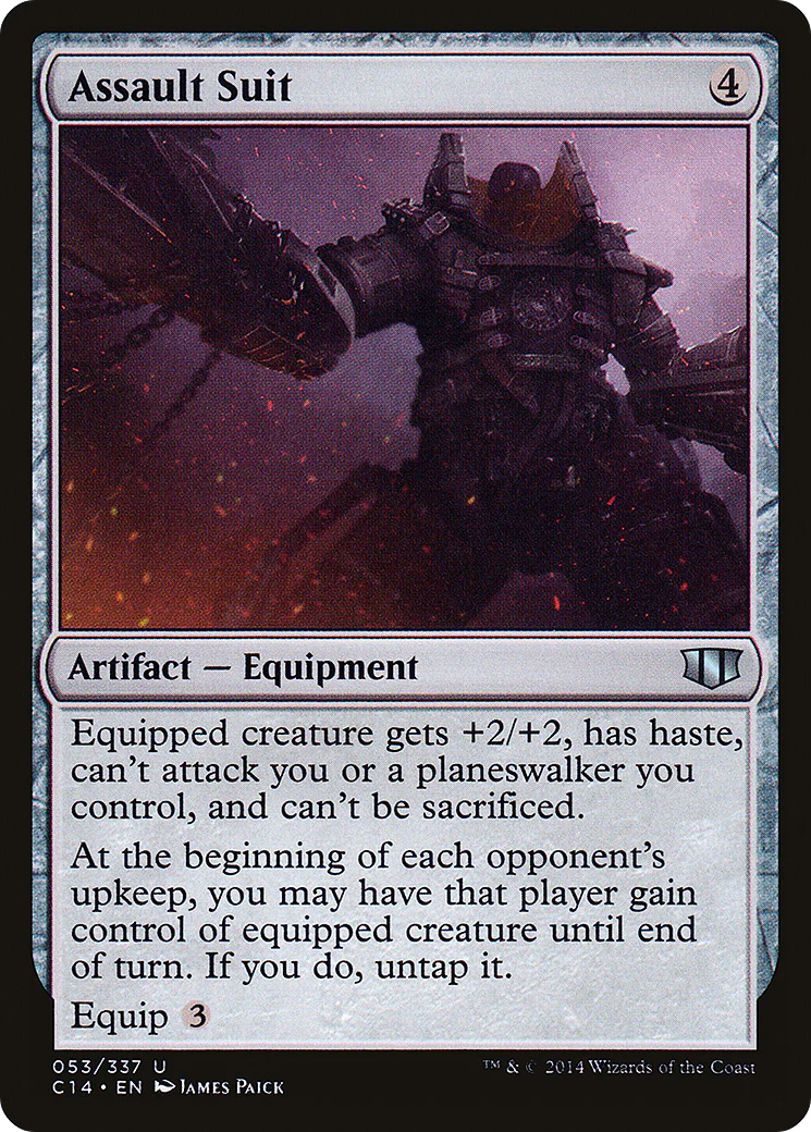 Assault Suit (C14-053)  - Commander 2014