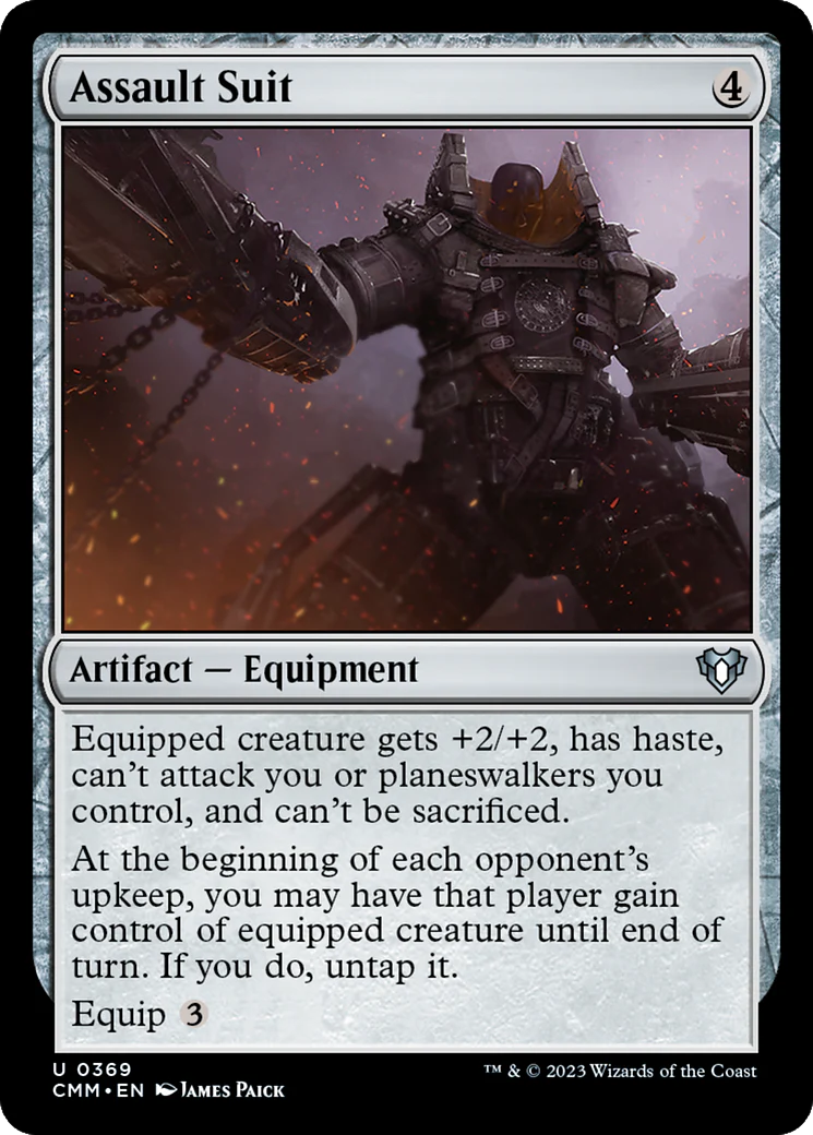 Assault Suit (CMM-369)  - Commander Masters