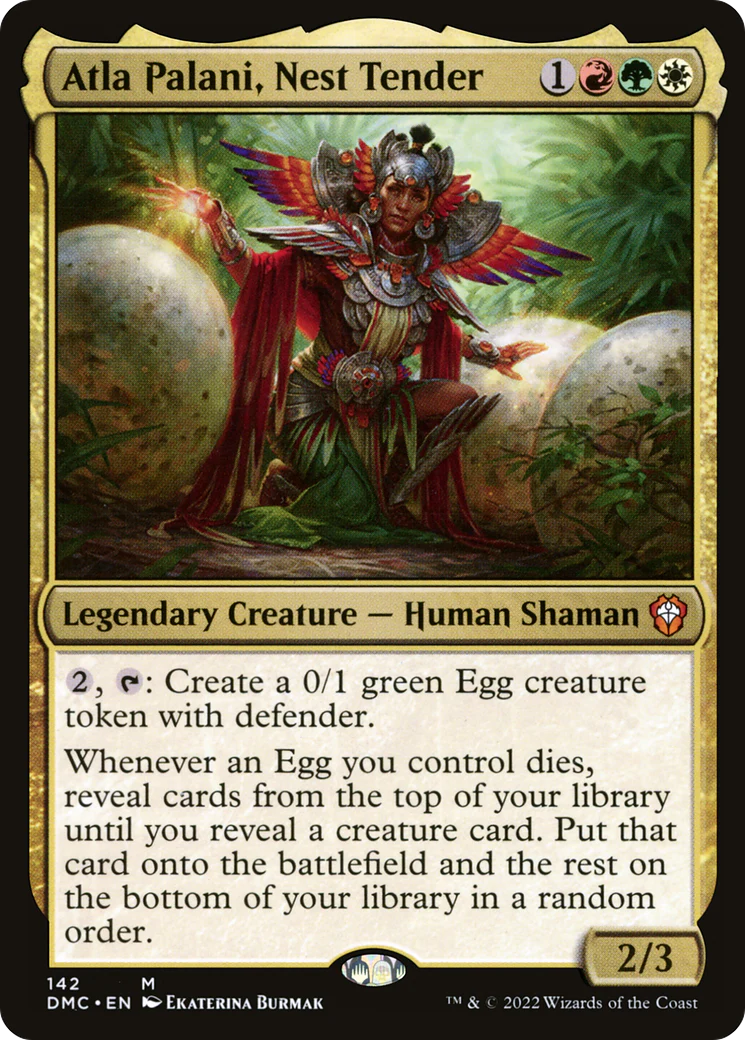 Atla Palani, Nest Tender (DMC-142)  - Dominaria United Commander