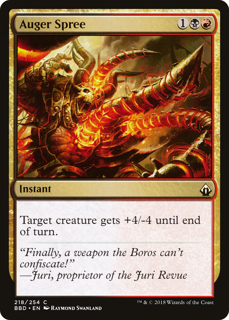 Auger Spree (BBD-218)  - Battlebond