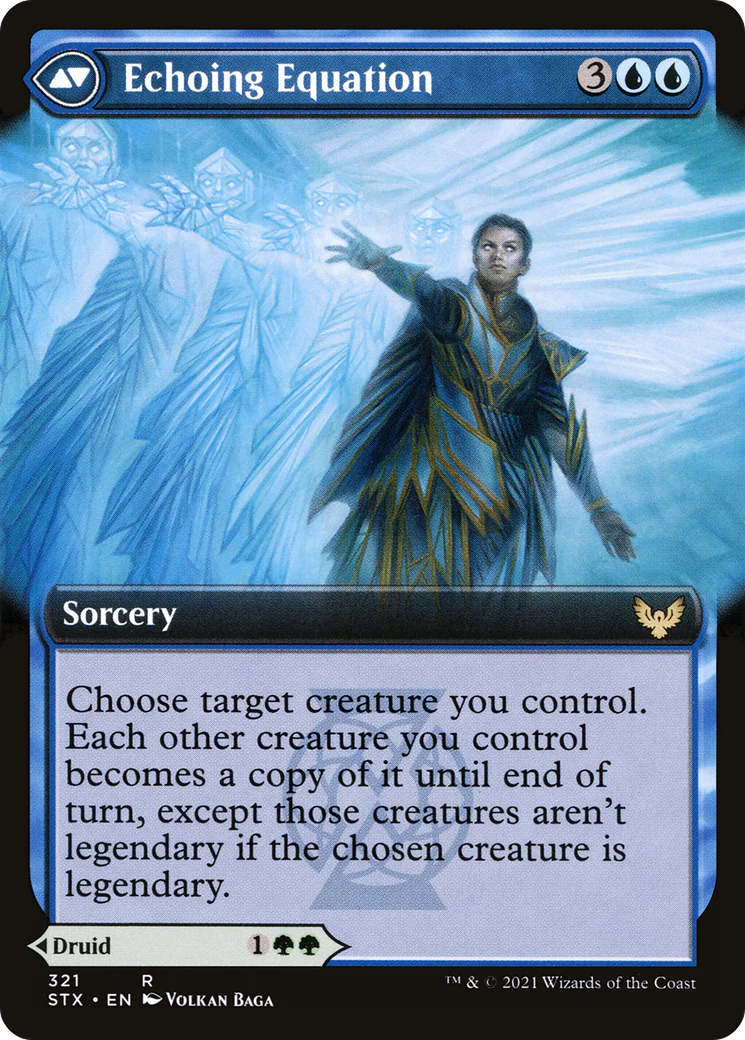 Augmenter Pugilist // Echoing Equation (STX-321)  - Strixhaven: School of Mages: (Extended Art) - Image 2