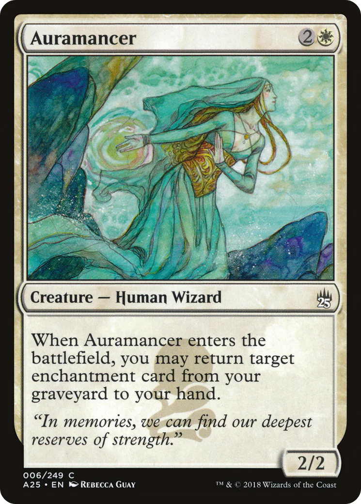 Auramancer (A25-006)  Foil - Masters 25