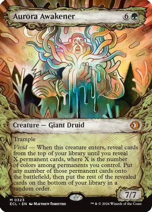 Aurora Awakener (Showcase) (ECL-323)  - Lorwyn Eclipsed