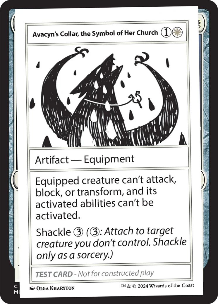 Avacyn's Collar, the Symbol of Her Church (MB2PC-)  - Mystery Booster 2
