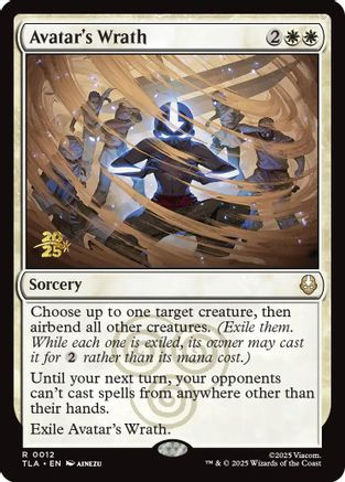 Avatar's Wrath (PRE-012)  Foil - Prerelease Cards