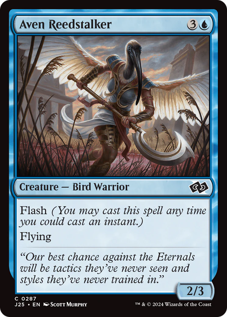Aven Reedstalker (J25-287)  - Foundations Jumpstart