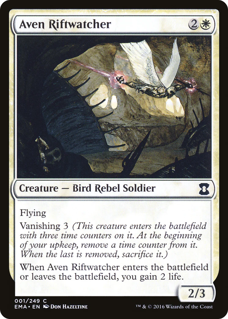 Aven Riftwatcher (EMA-001)  - Eternal Masters