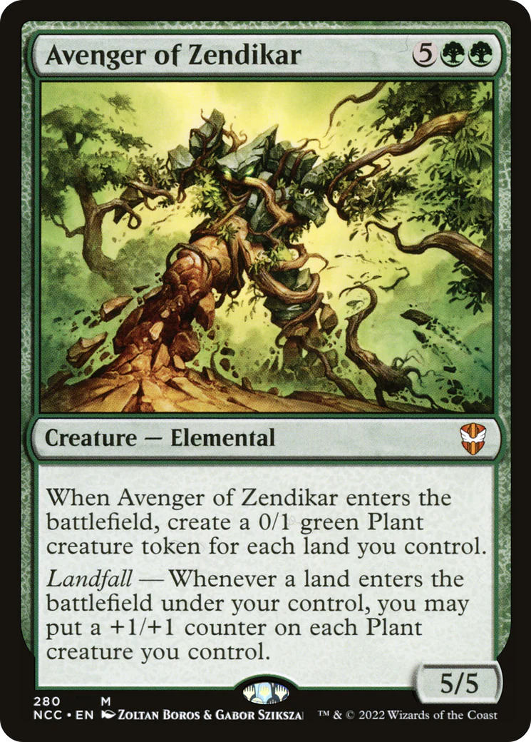 Avenger of Zendikar (NCC-280)  - New Capenna Commander
