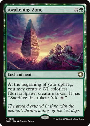 Awakening Zone (SOC-262)  - Commander: Secrets of Strixhaven