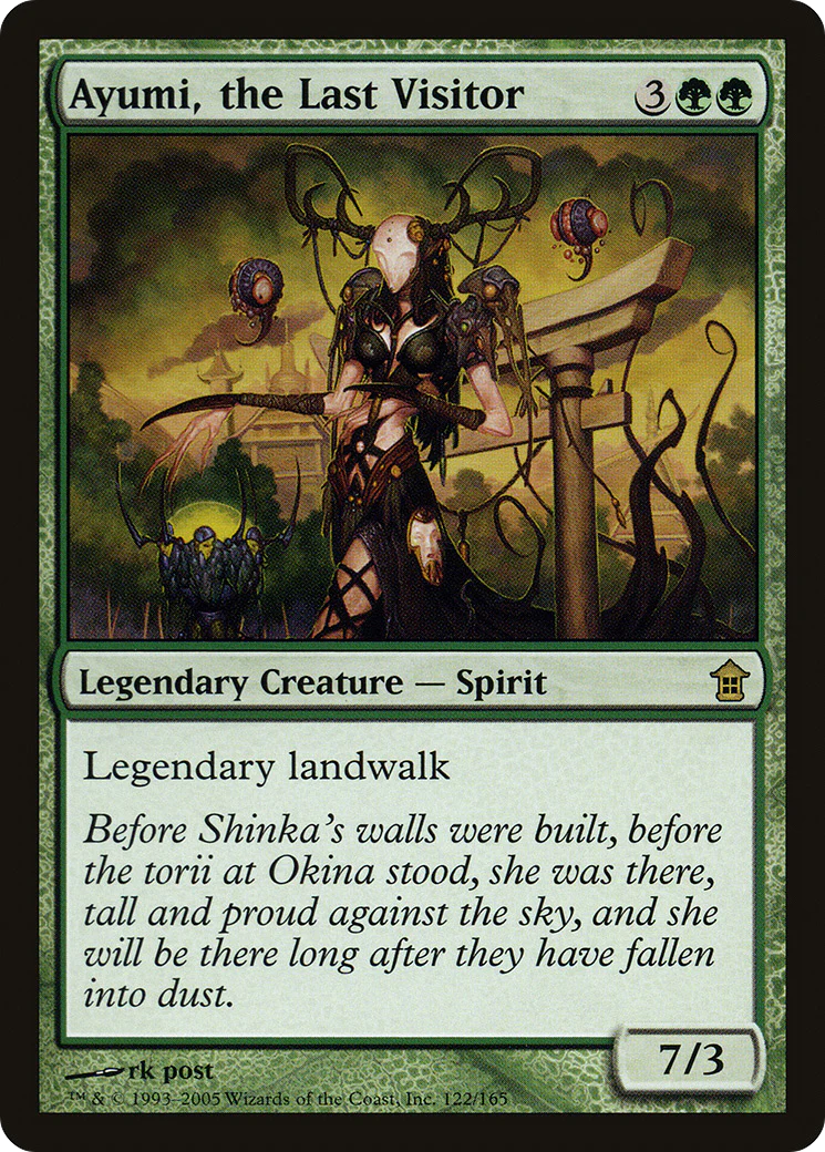 Ayumi, the Last Visitor (SOK-122)  - Saviors of Kamigawa