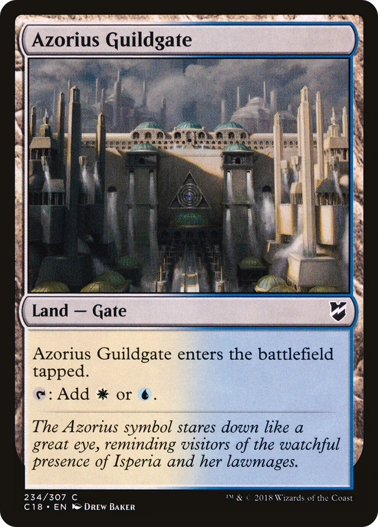 Azorius Guildgate (C18-234)  - Commander 2018