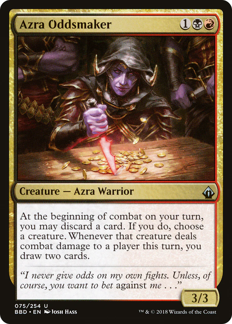Azra Oddsmaker (BBD-075)  - Battlebond