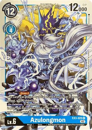 Azulongmon (EX3-025) - Revision Pack Cards
