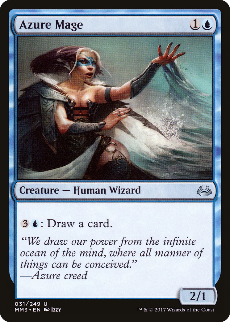 Azure Mage (MM3-031)  - Modern Masters 2017