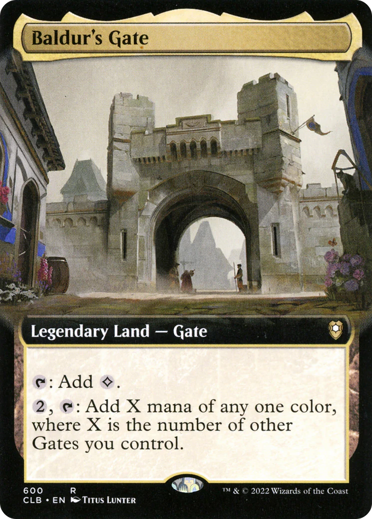 Baldur's Gate (Extended Art) (CLB-600)  - Commander Legends: Battle for Baldur's Gate: (Extended Art)