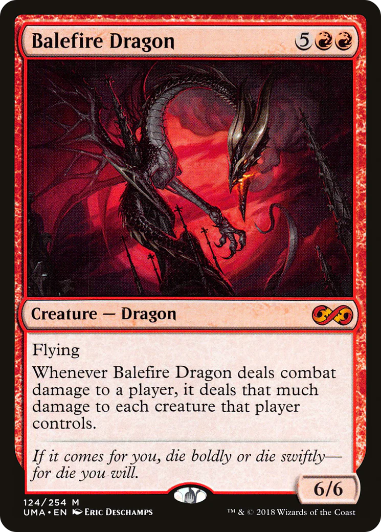 Balefire Dragon (UMA-124) Foil - Ultimate Masters