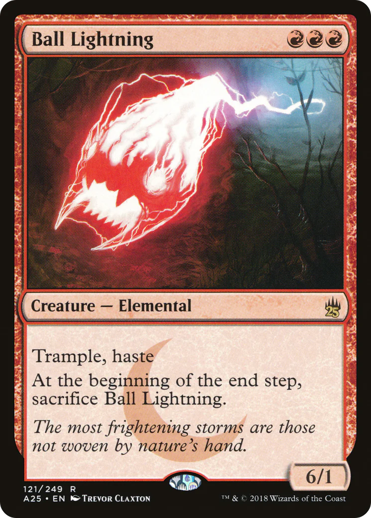 Ball Lightning (A25-121)  - Masters 25