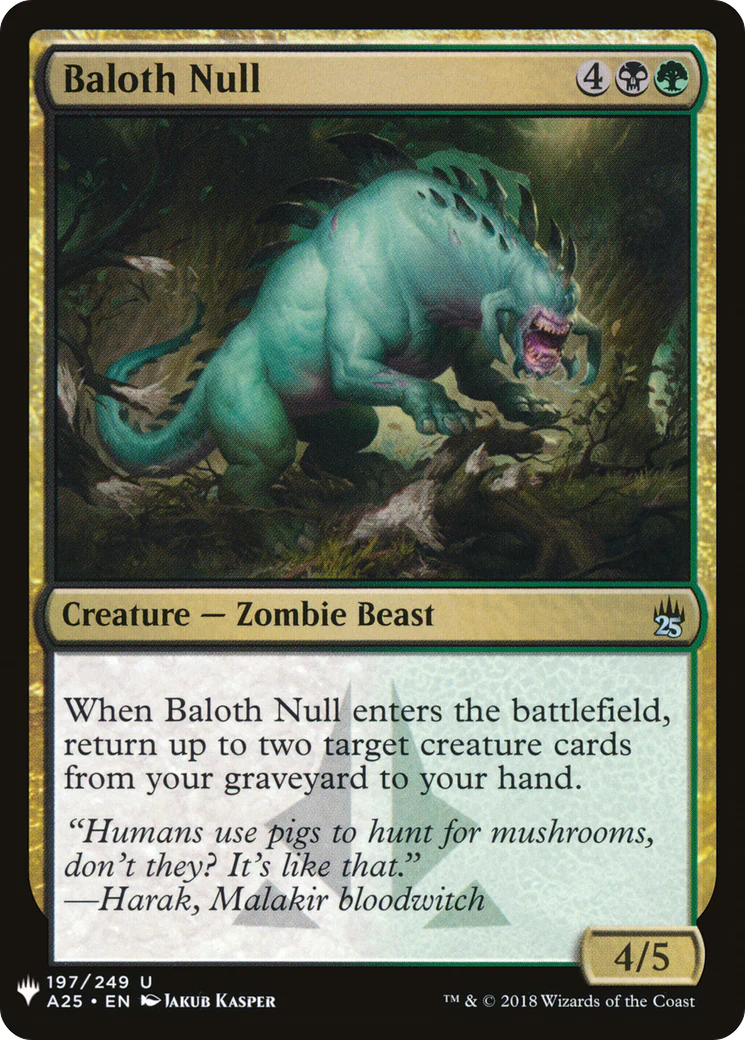 Baloth Null (LIST-A25-197)  - The List