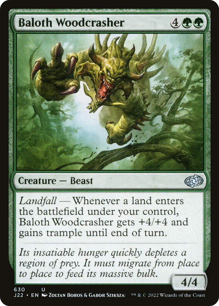 Baloth Woodcrasher (J22-630)  - Jumpstart 2022