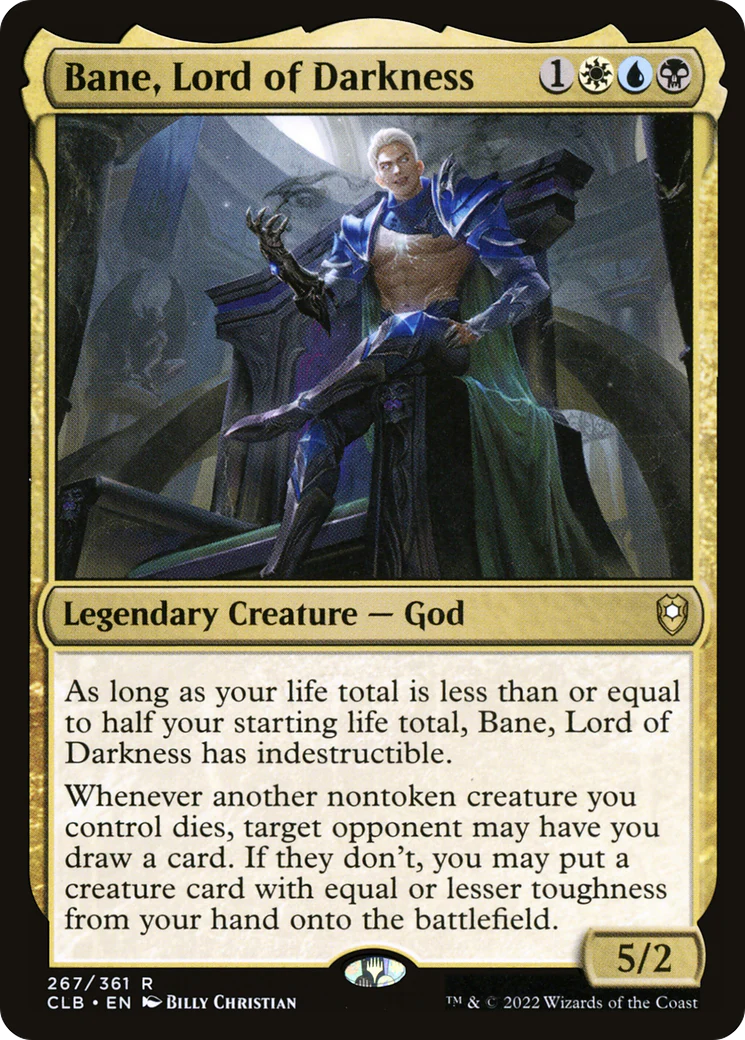 Bane, Lord of Darkness (CLB-267)  - Commander Legends: Battle for Baldur's Gate