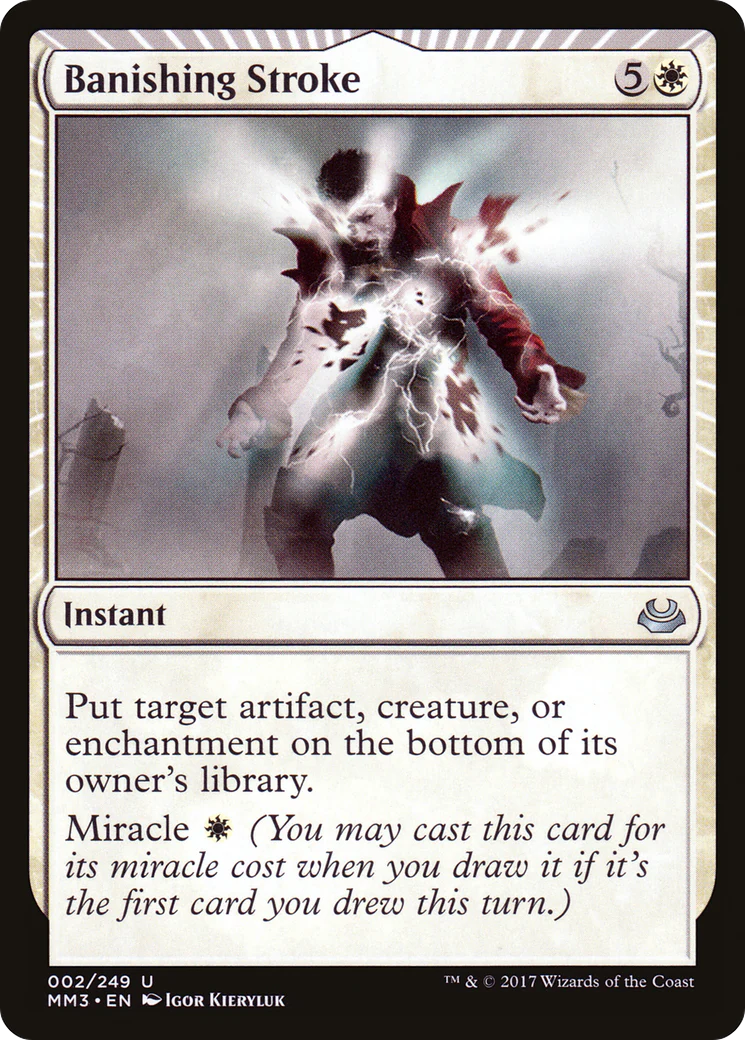 Banishing Stroke (MM3-002)  - Modern Masters 2017: (miracle)
