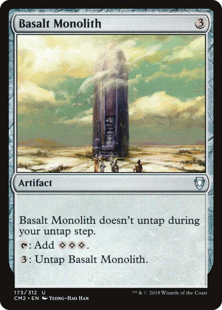 Basalt Monolith (CM2-173)  - Commander Anthology Volume II