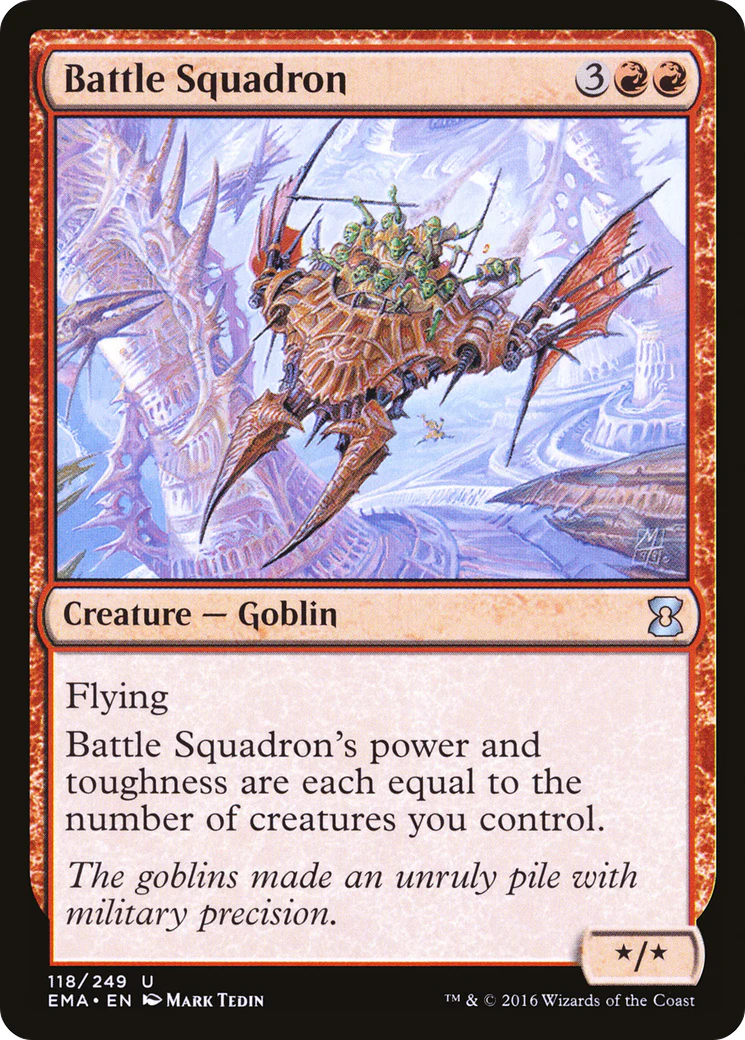 Battle Squadron (EMA-118)  Foil - Eternal Masters