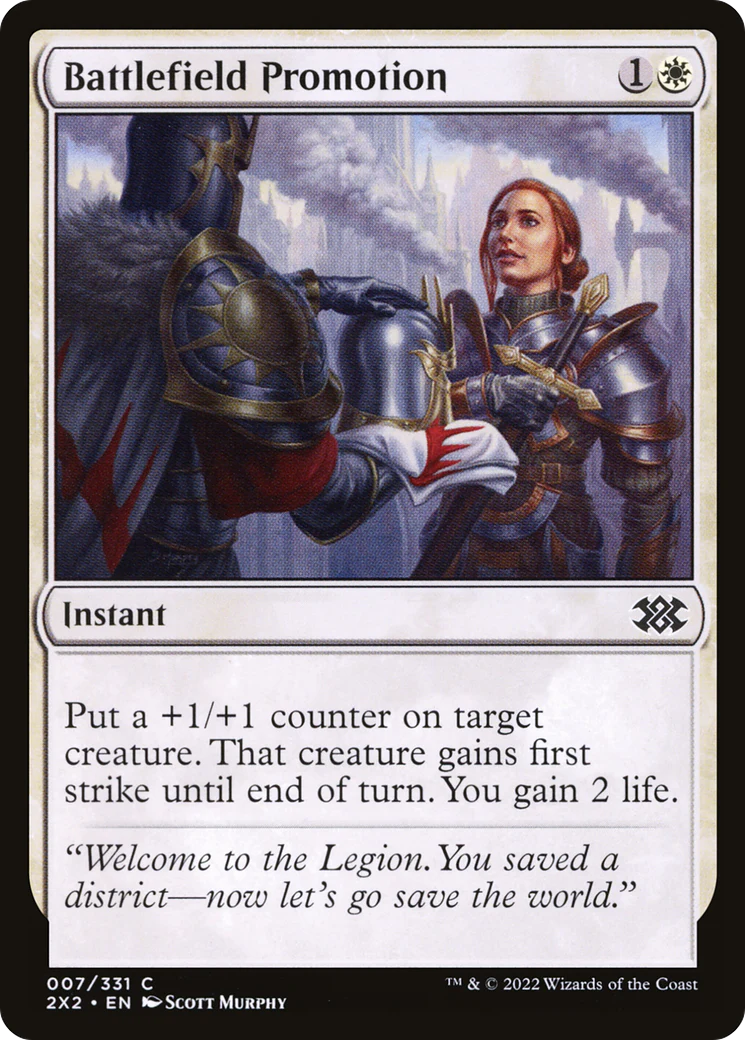 Battlefield Promotion (2X2-007)  Foil - Double Masters 2022