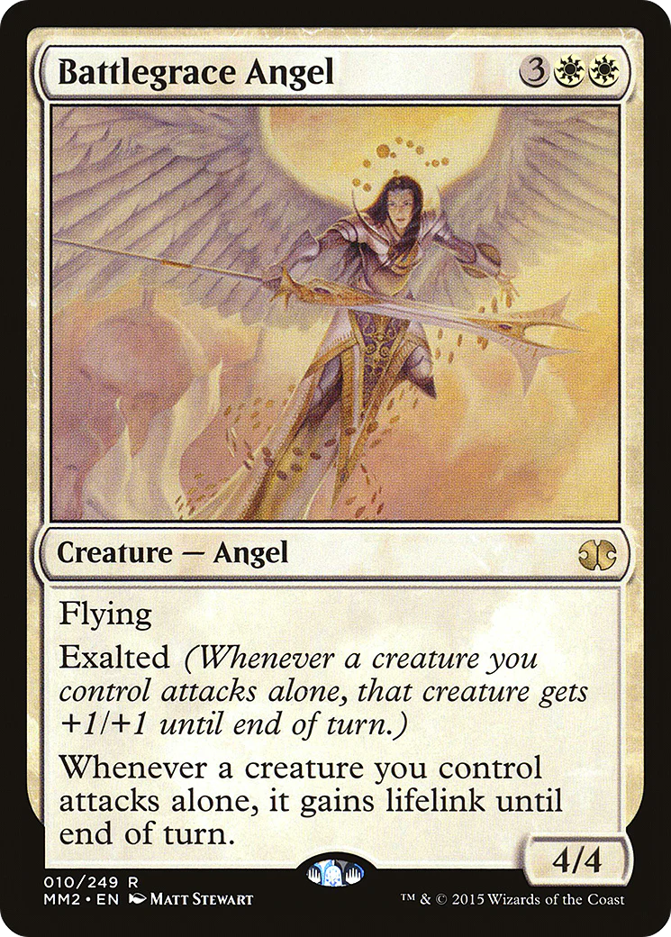 Battlegrace Angel (MM2-010)  - Modern Masters 2015