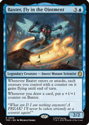 Baxter, Fly in the Ointment (TMC-010)  - Commander: Teenage Mutant Ninja Turtles