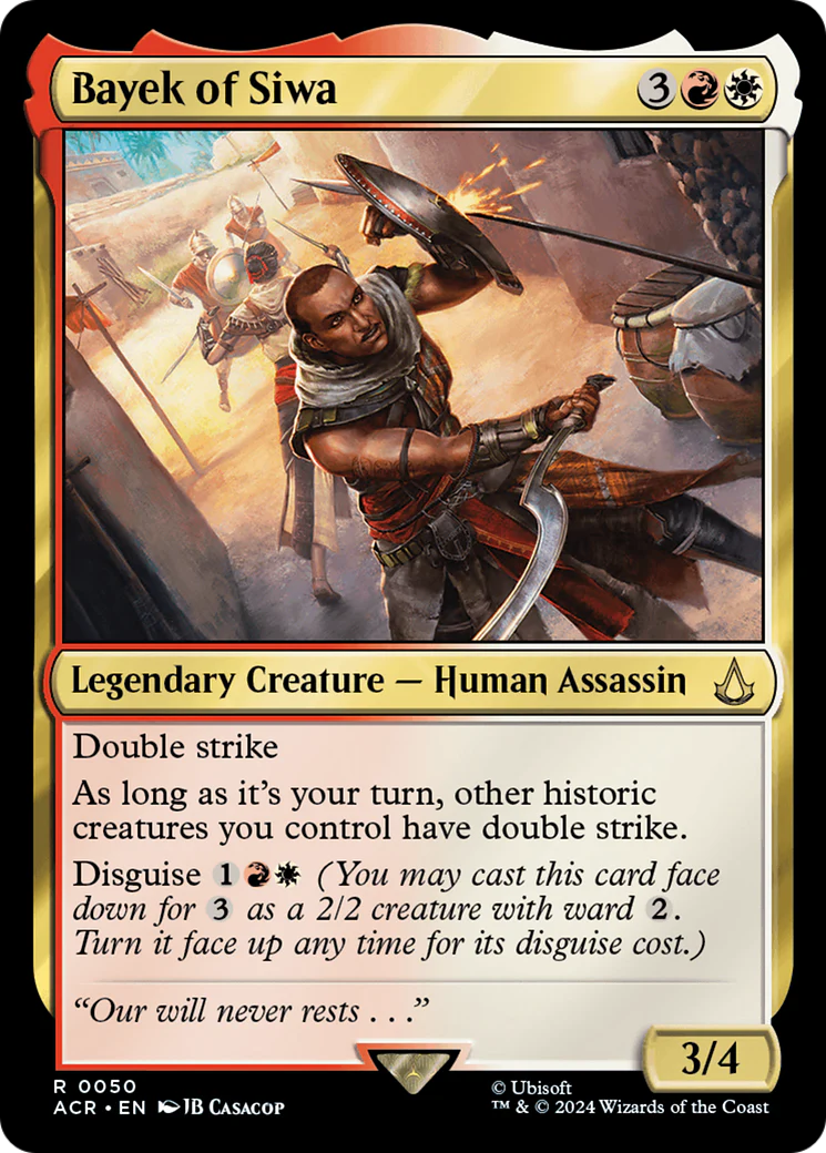 Bayek of Siwa (ACR-050)  Foil - Assassin's Creed