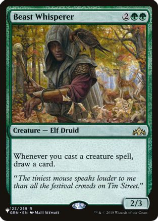 Beast Whisperer (LIST-123)  - The List Reprints