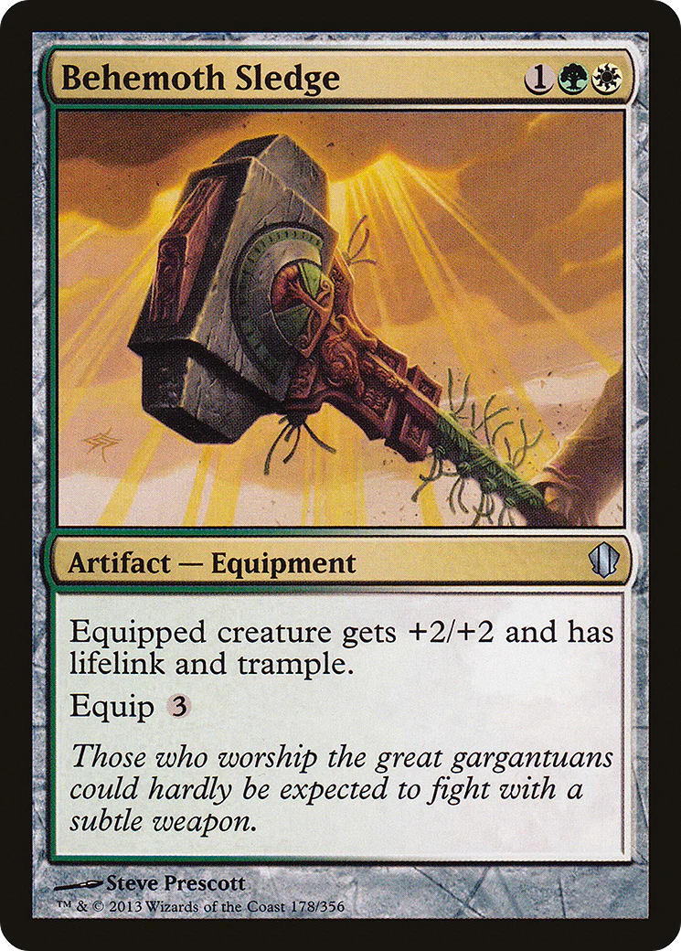 Behemoth Sledge (C13-178)  - Commander 2013