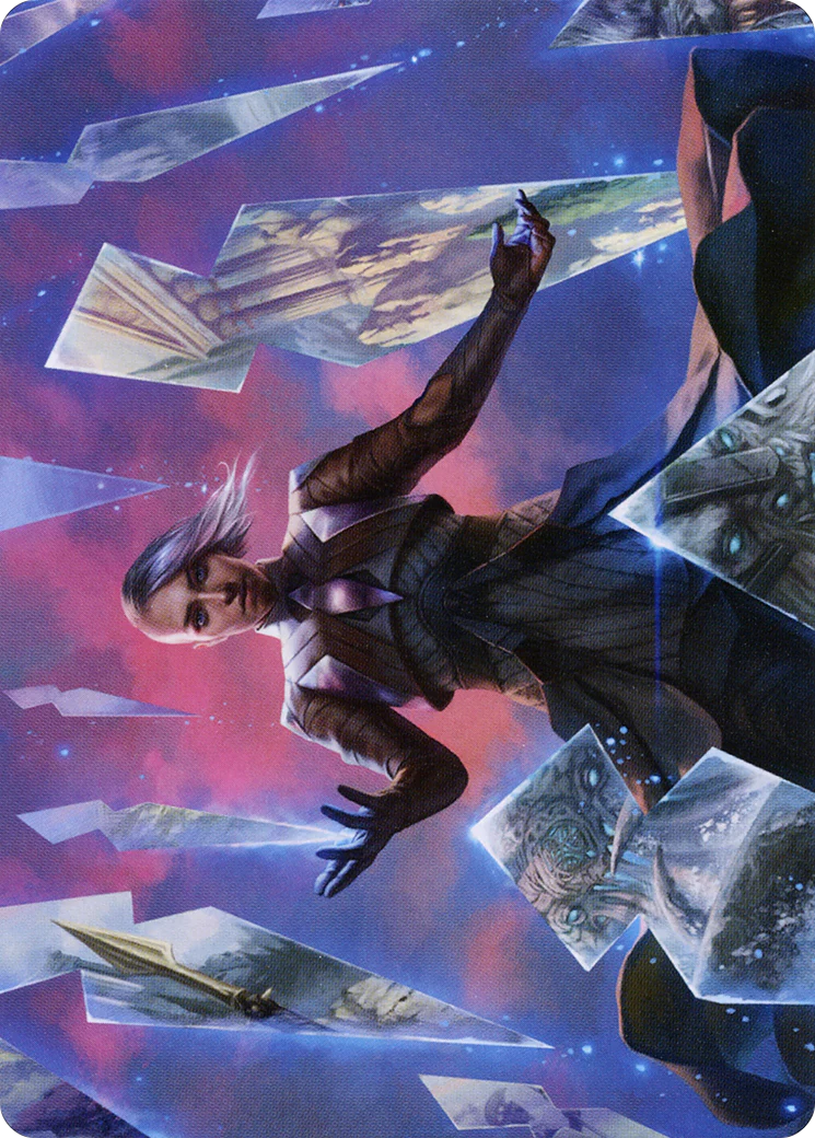 Behold the Multiverse // Behold the Multiverse (ASKHM-010)  - Art Series: Kaldheim (Borderless)