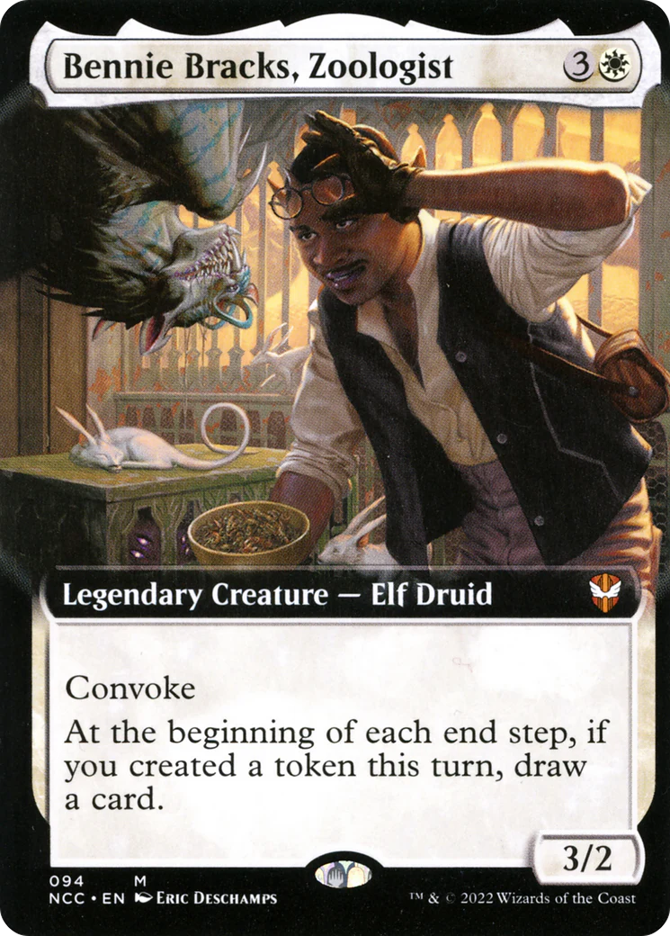 Bennie Bracks, Zoologist (Extended Art) (NCC-094)  Foil - New Capenna Commander: (Extended Art)