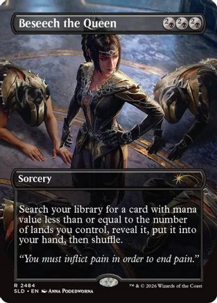 Beseech the Queen (SLD-2484)  Foil - Secret Lair Drop Series