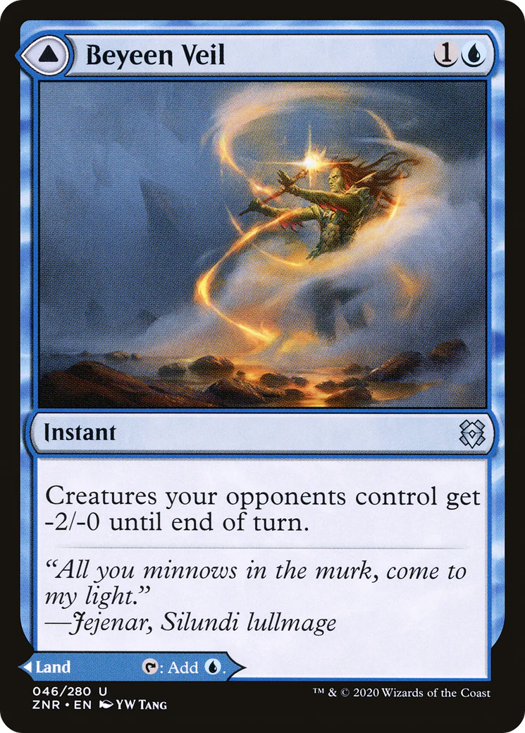 Beyeen Veil (ZNR-046)  Foil - Zendikar Rising