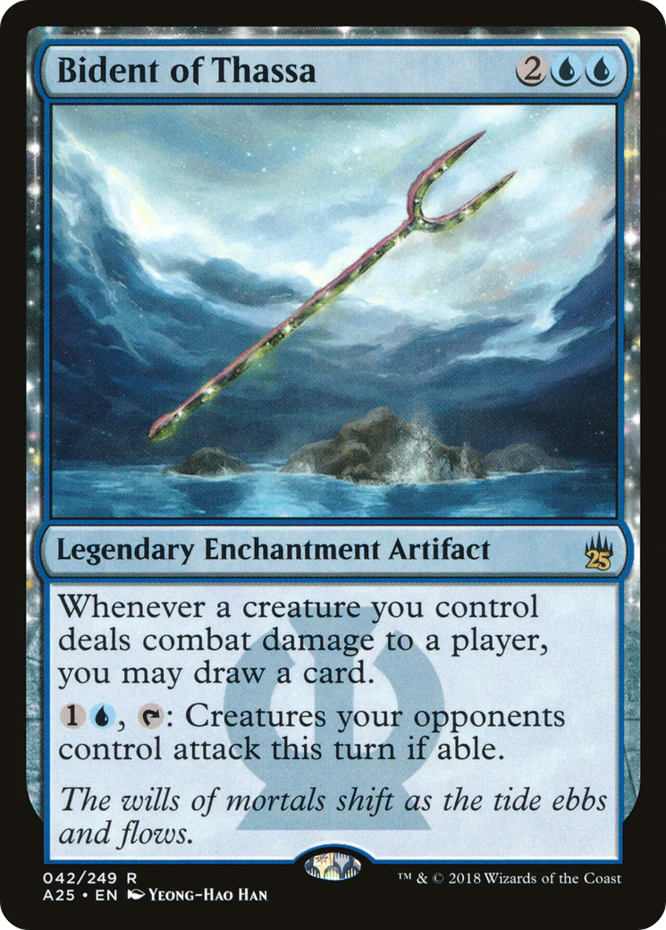 Bident of Thassa (A25-042) Foil - Masters 25: (enchantment)