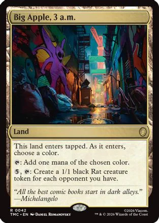 Big Apple, 3 a.m. (TMC-042)  - Commander: Teenage Mutant Ninja Turtles