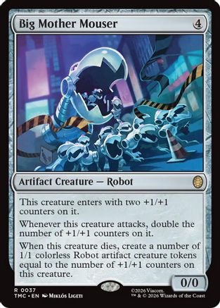 Big Mother Mouser (TMC-037)  - Commander: Teenage Mutant Ninja Turtles