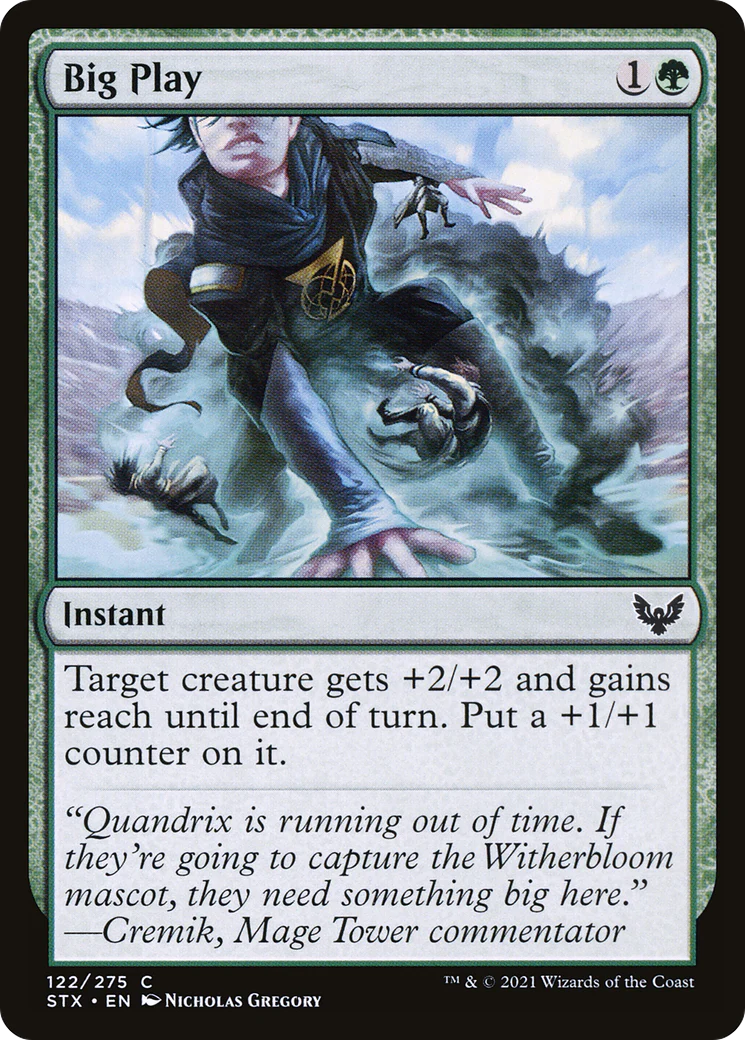 Big Play (STX-122)  - Strixhaven: School of Mages