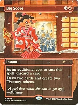 Big Score (7076) (SLD-7076)  - Secret Lair Drop Series