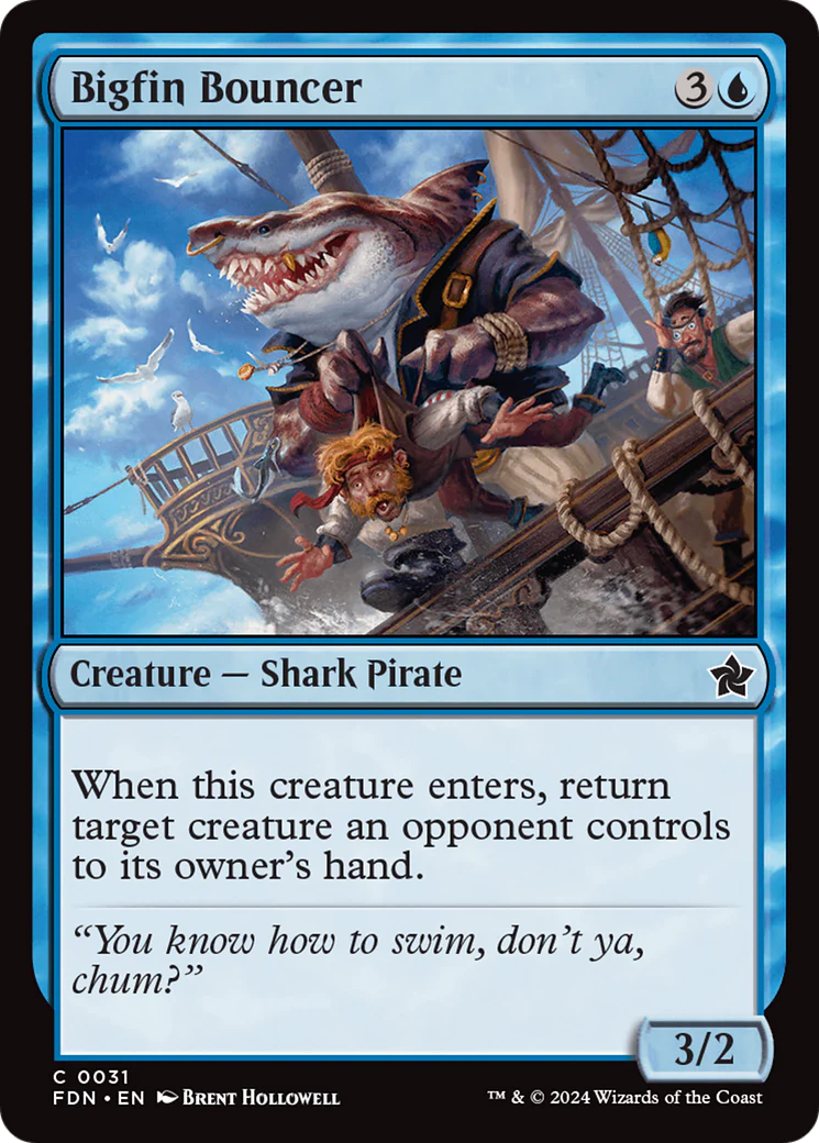 Bigfin Bouncer (FDN-031)  - Foundations