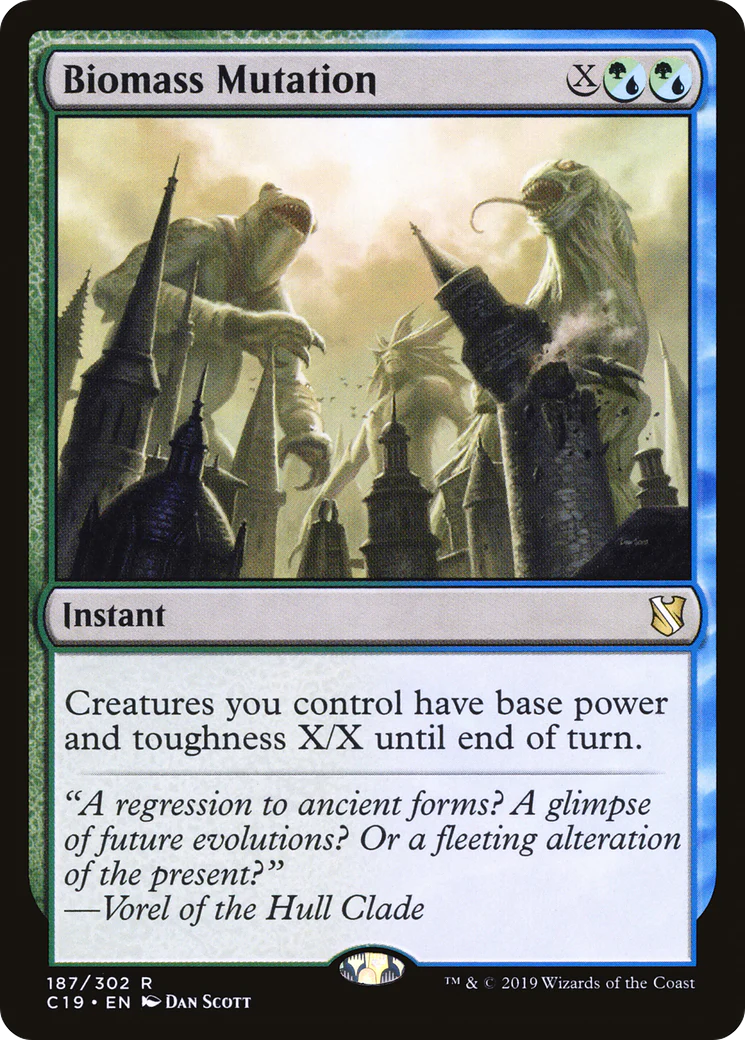 Biomass Mutation (C19-187)  - Commander 2019