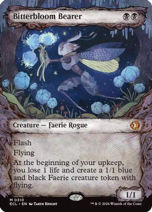 Bitterbloom Bearer (Showcase) (ECL-310) Foil - Lorwyn Eclipsed