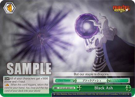 Black Ash (FT/S120-E051 CR) - FAIRY TAIL 100 YEARS QUEST