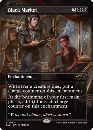 Black Market (2485) (SLD-2485)  Foil - Secret Lair Drop Series