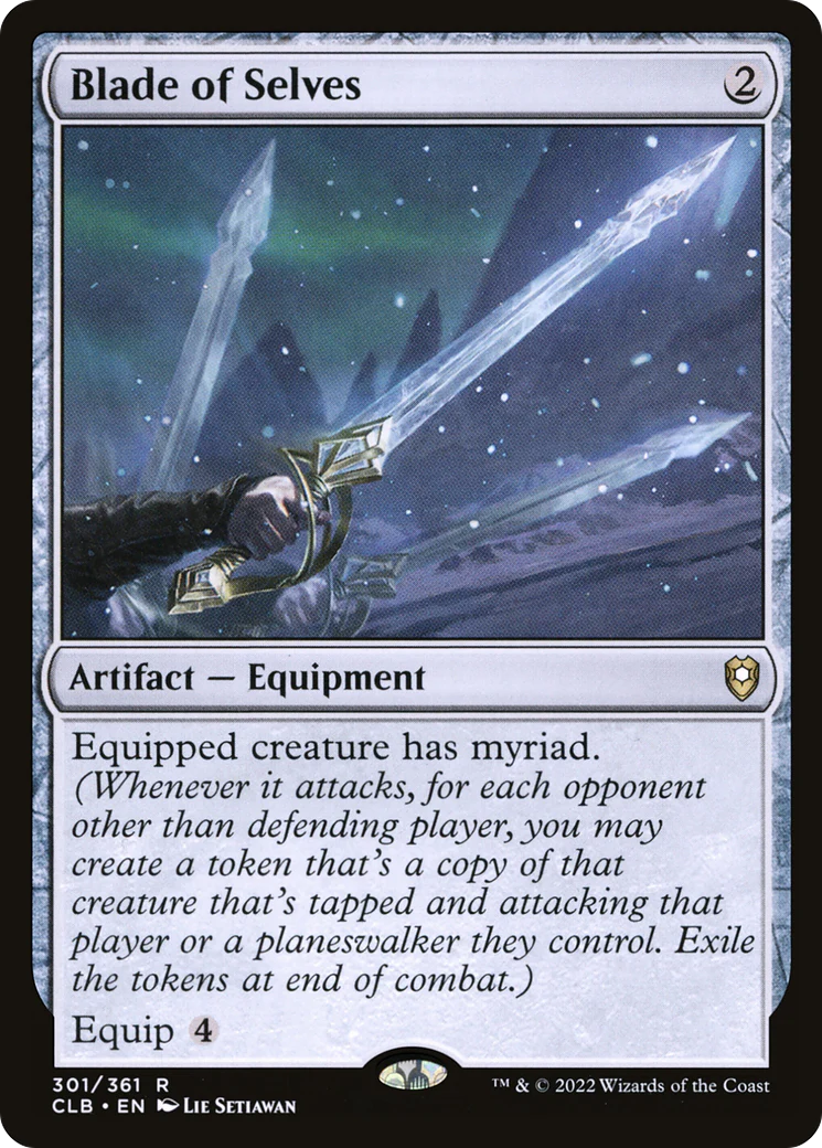Blade of Selves (CLB-301)  Foil - Commander Legends: Battle for Baldur's Gate