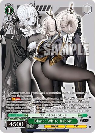 Blanc: White Rabbit (PR) (NIK/S117-PE05 PR) - GODDESS OF VICTORY: NIKKE