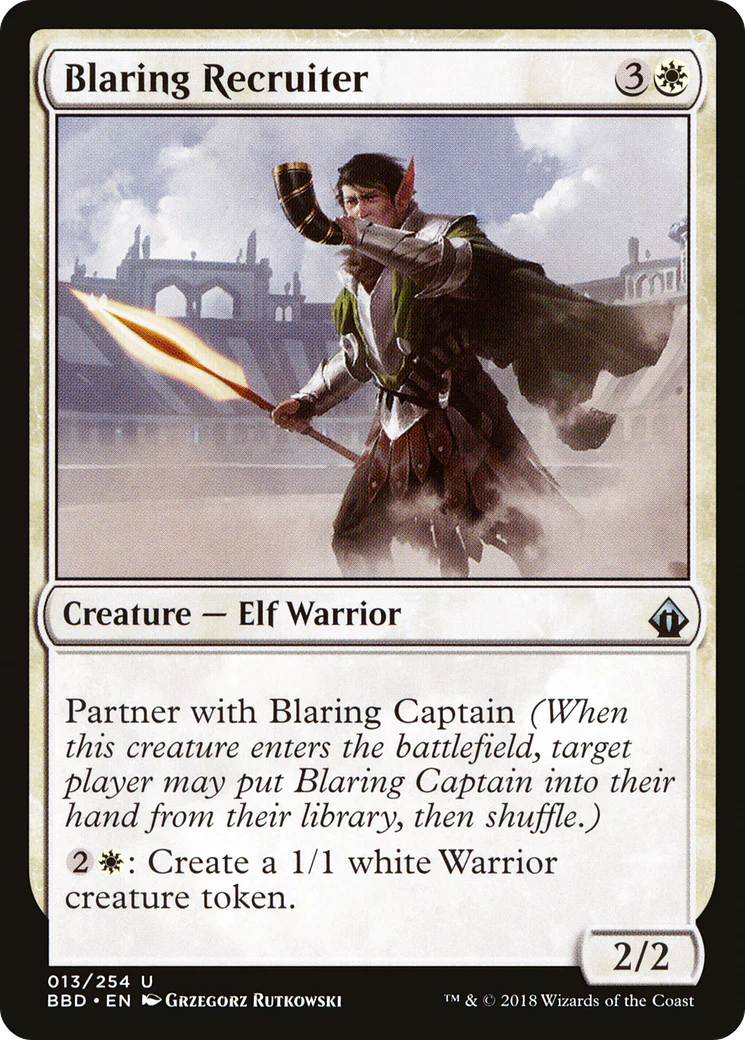 Blaring Recruiter (BBD-013)  - Battlebond